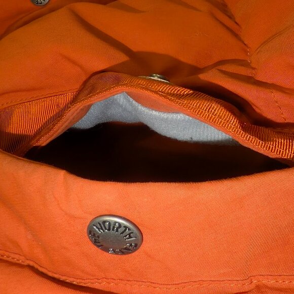 The North Face Forester Down Puffer Jacket Picante Red Women's XL Winter Coat - Picture 12 of 14